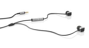 HARKAR AE - Black - In-Ear Headphones for iPhone - Front